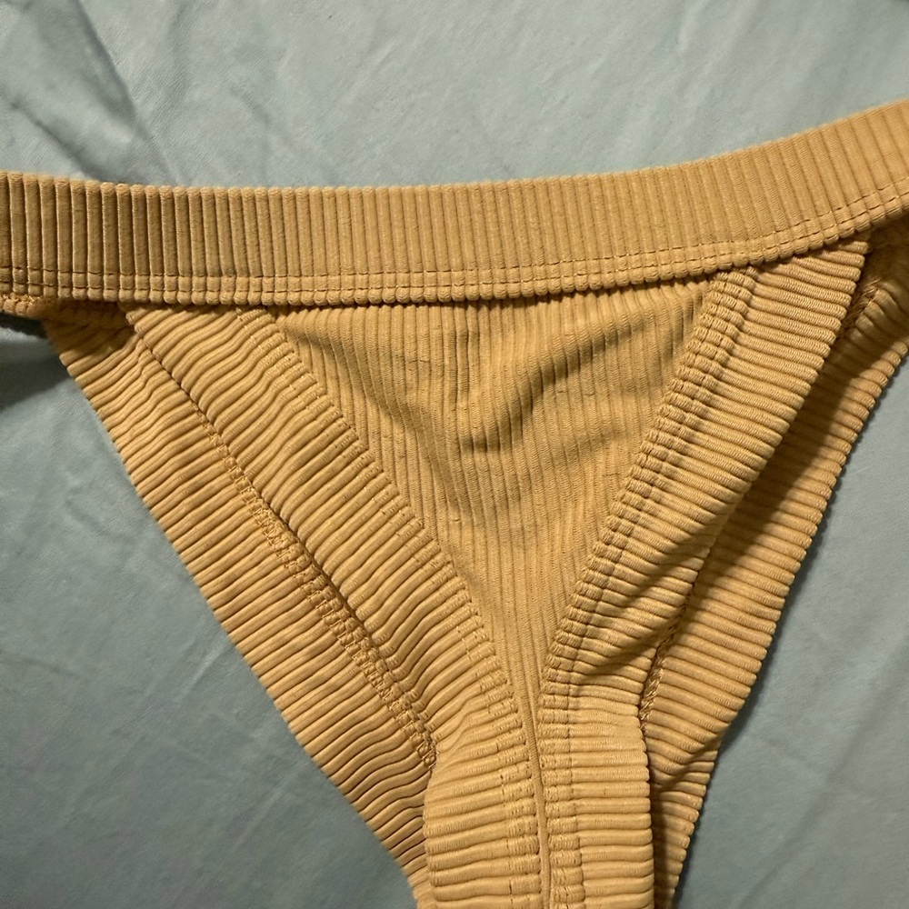 Nude Ribbed Frankie’s Bikini Set - Picture 8 of 8
